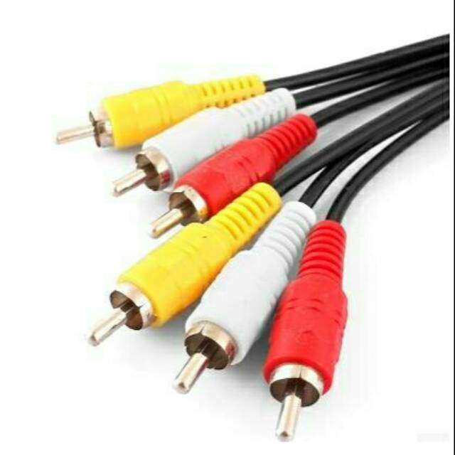 Kabel 3 RCA to 3 RCA 1,5 Meter