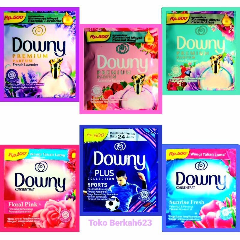 Downy Sachet 1 Renceng Isi 12 Sachet 500