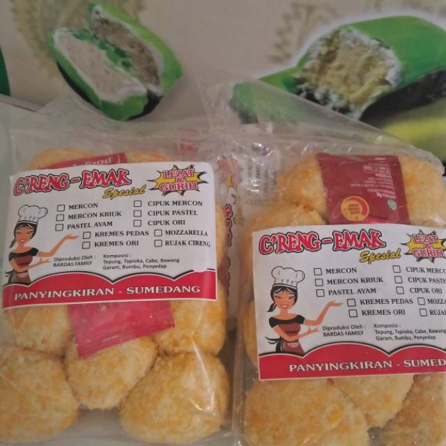 

Cireng emak mozarella