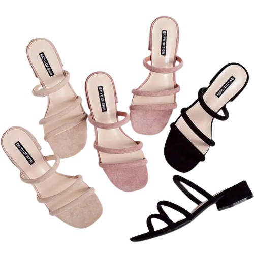 sandal heels wanita Hak tahu Line 3 SN 05