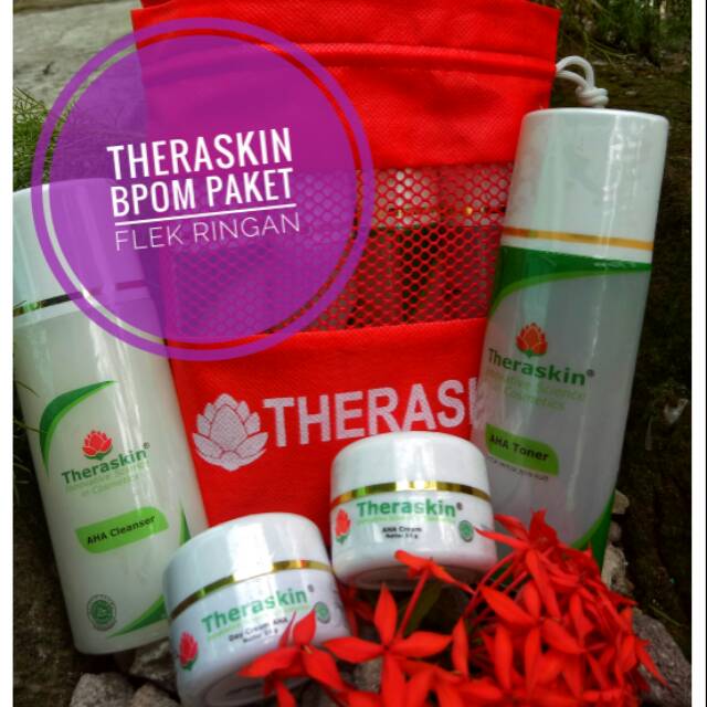 Theraskin Paket Whitening aha Flek Ringan/Theraskin Paket Aha