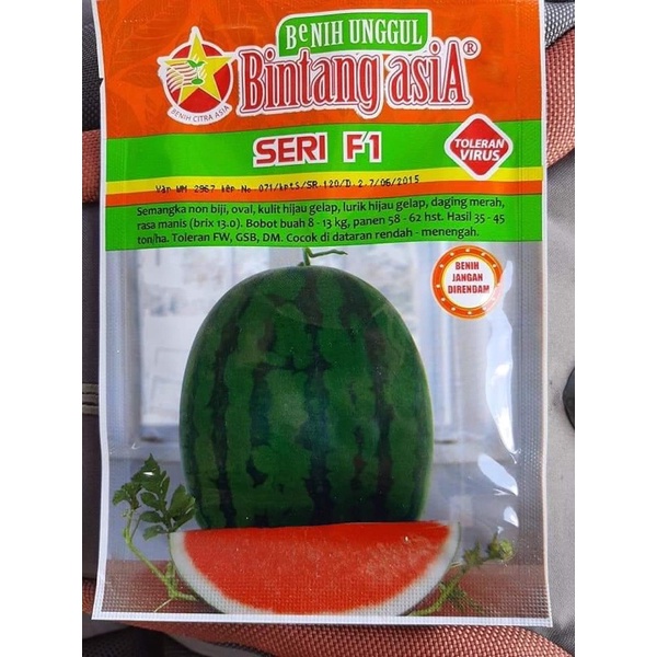 SERI F1 Semangka Non biji