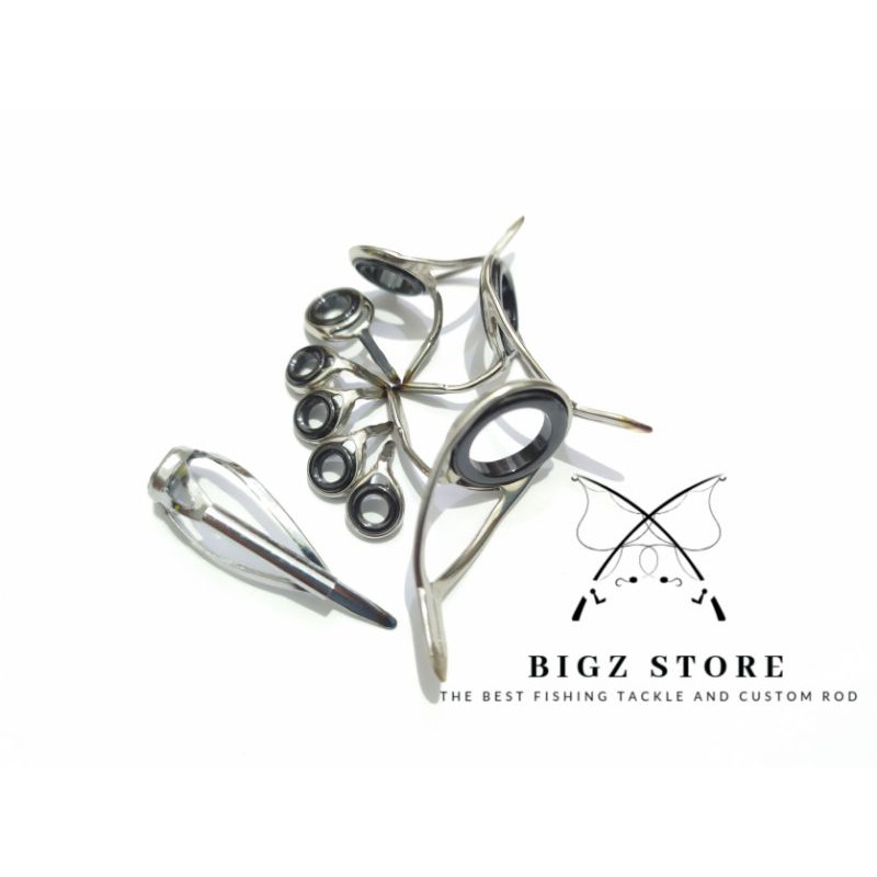 RING GUIDE ULTRA LIGHT BC SET 9 PCS NON - FUJI PREMIUM UNTUK JORAN CUSTOM KOLONGAN MAMARIT OSEG  5