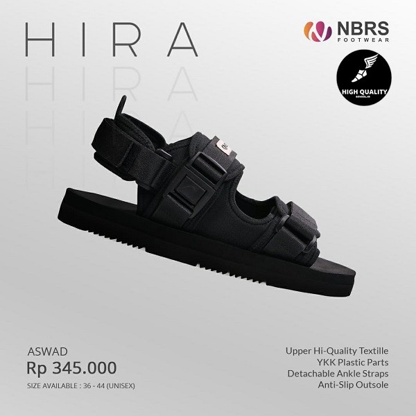 NBRS Sandal Hira - Terbaru Nibras