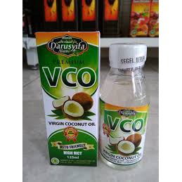 Paket 2 botol Minyak Kelapa VCO Darusyifa (1 botol isi 125 ml)