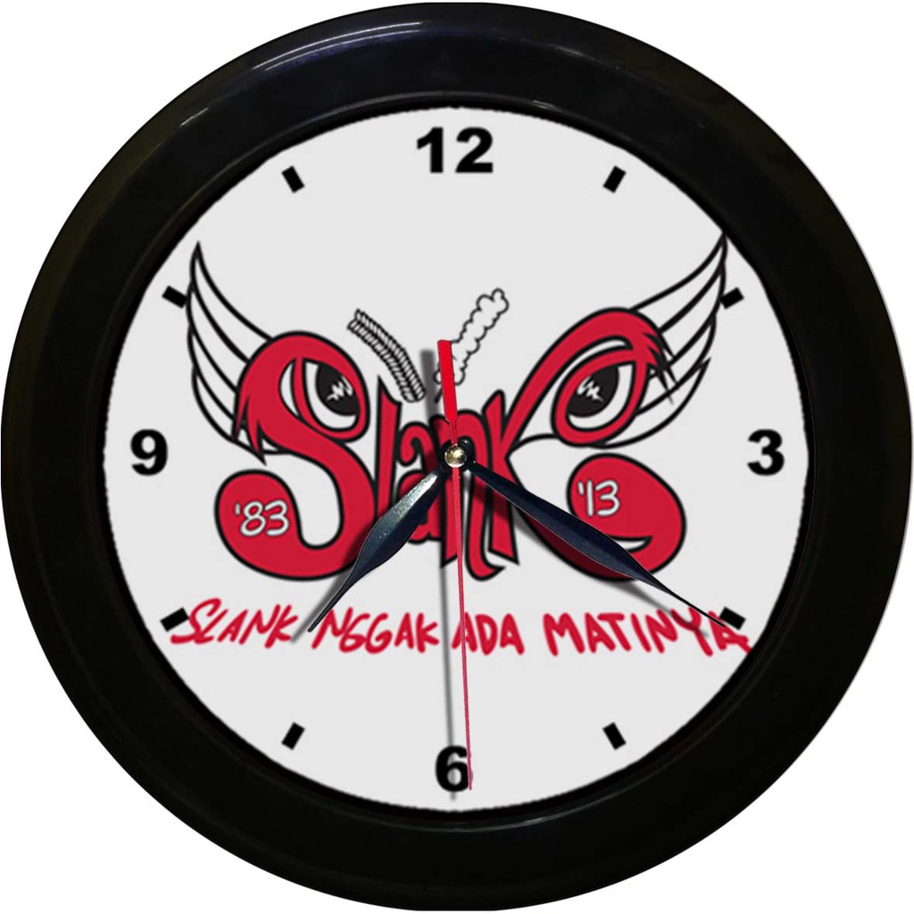 JAM DINDING SLANK 4   (DIAMETER 30CM)