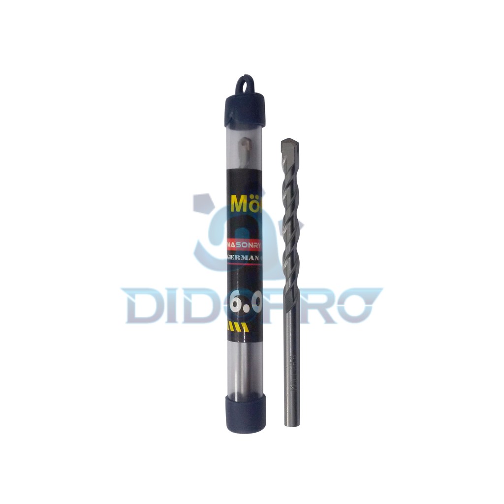 Mata Bor Beton / Tembok Mollar 6 mm / Mollar Masonry Drill 6mm