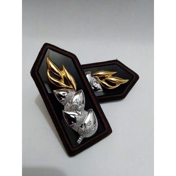 MONOGRAM POLISI KOPSTEKEN POLISI MIKA - MONOGRAM POLRI MIKA