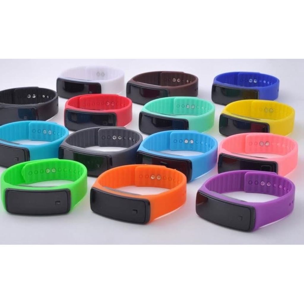 ⭐Gogoland⭐ JUAL MURAH BARANG REJECT Gelang Model Jam Tangan Sport Fashion Wanita / Pria Import Murah COD JT006-1