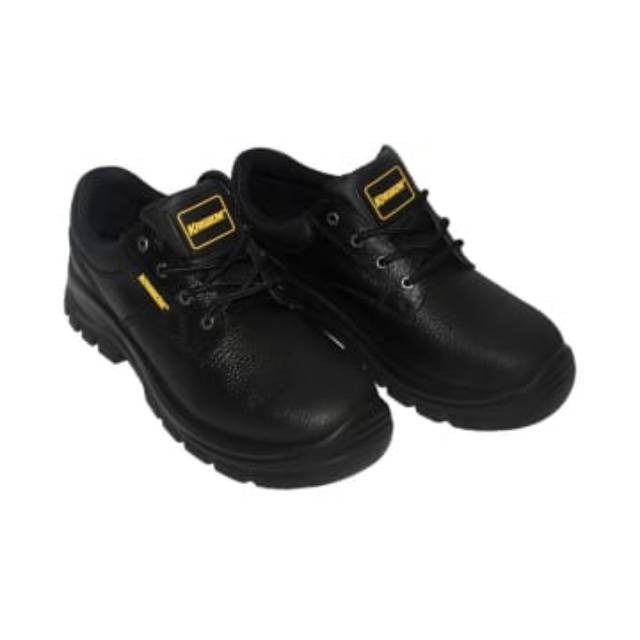 Krisbow safety shoes Maxi 4 inch hitam - sepatu safety krisbow - sepatu boot krisbow