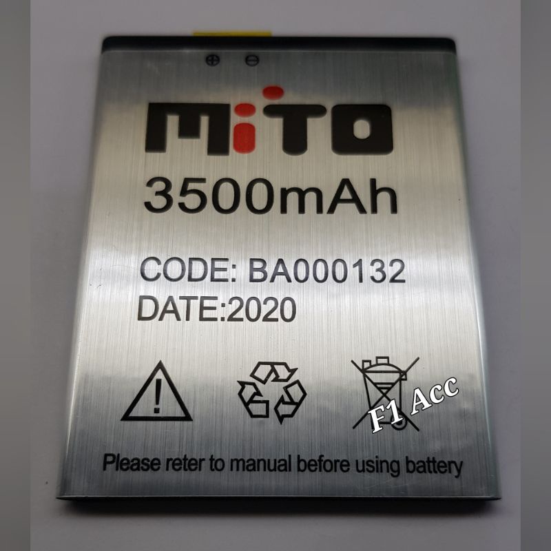 Baterai Mito A880 A990 Baterai Mito BA000132 ORIGINAL