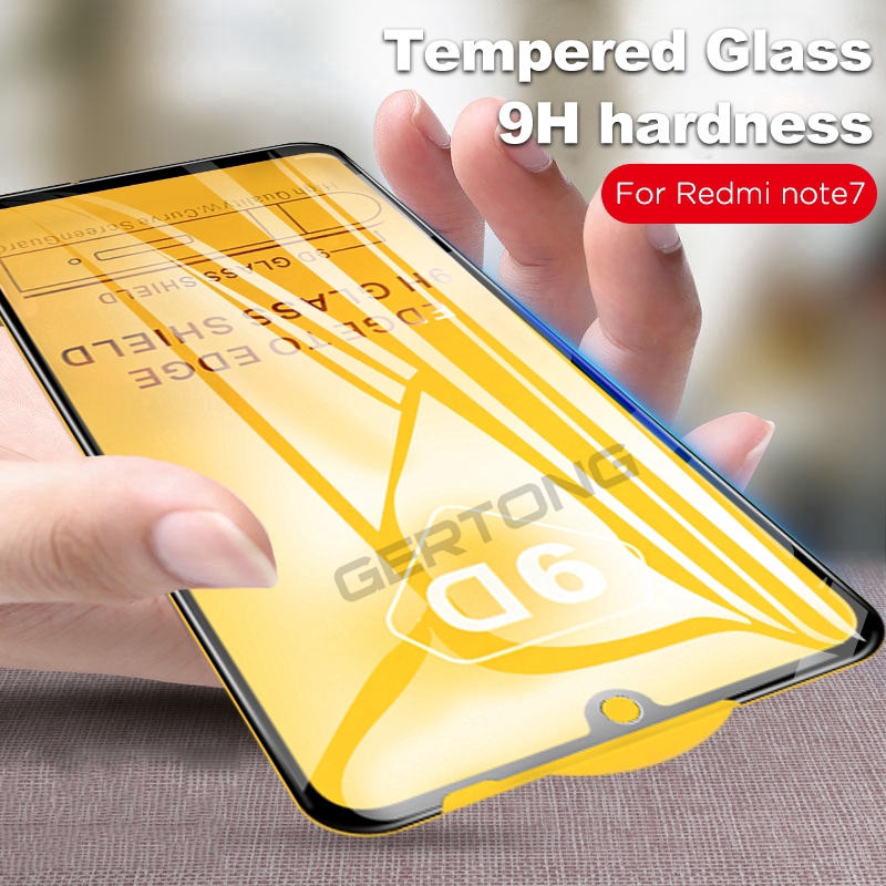 Pelindung Layar Tempered Glass 9D untuk oppo realme 3 Pro