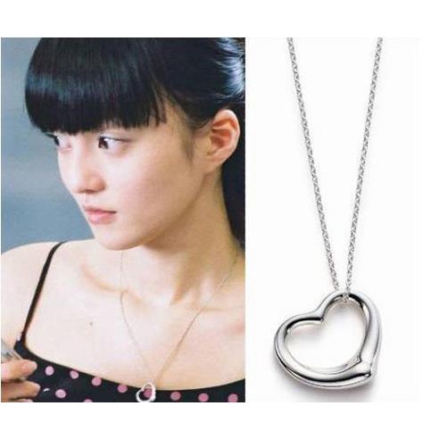 OSD COD KALUNG  LIONTIN HATI LOVE TITANIUM CEWEK WANITA ANTI KARAT DAN LUNTUR ORI KOREAN STYLE KOREA