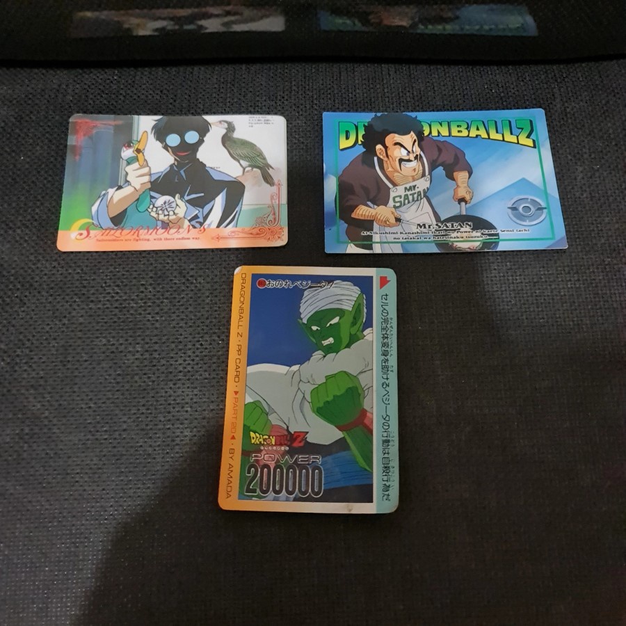 Kartu Sailor Moon Dan Dragon Ball Picollo Mr Satan 1 Set