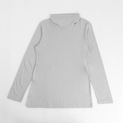 Kaos Wanita Turtleneck Lengan Panjang - Aadeem