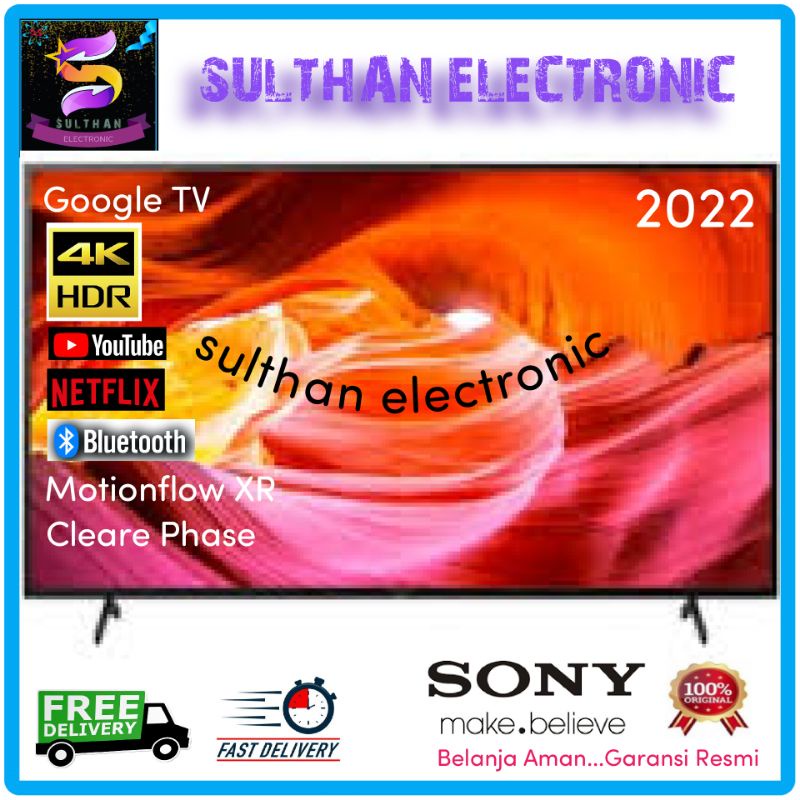 SONY BRAVIA KD-50X75K 4K UHD HDR ANDROID TV 50 INCH | 50X75K New 2022