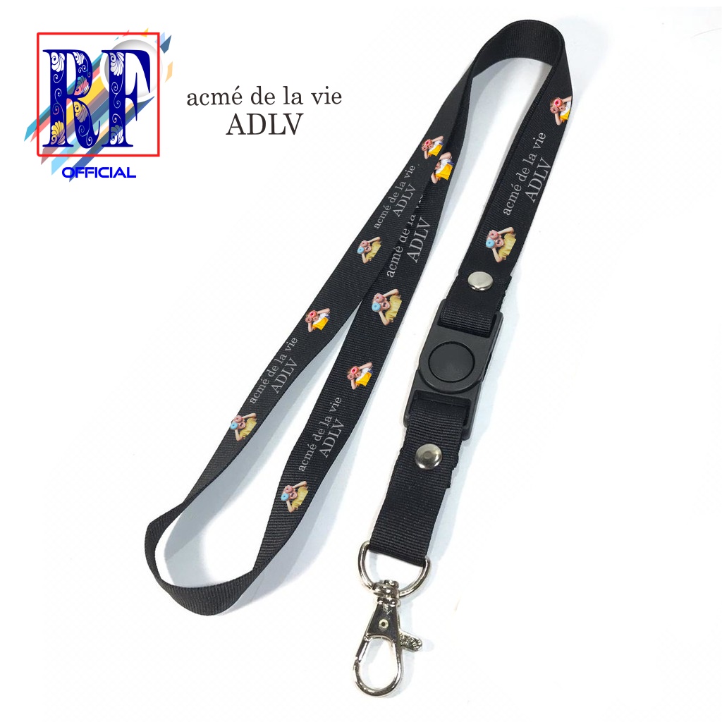 

Tali Lanyard ADLV ACME DE LAVIE BRAND distro BAYI DONAT KOREA GANTUNGAN KUNCI/GANTUNGAN ID CARD/GANTUNGAN POD Best seller COD