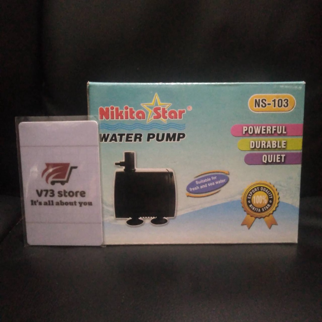 NIKITA STAR NS 103 NIKITA STAR POMPA CELUP AQUARIUM KOLAM POMPA HIDROPONIK