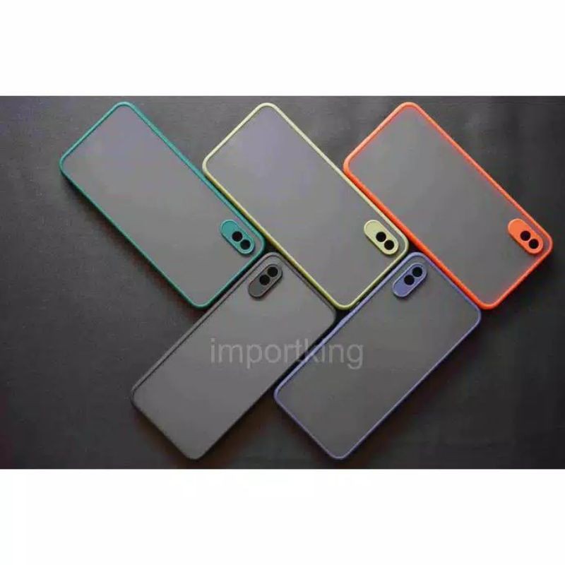 Case Xiaomi Redmi 9A / Redmi 9 Aero Frosted Camera Protection Casing Redmi9A Redmi9