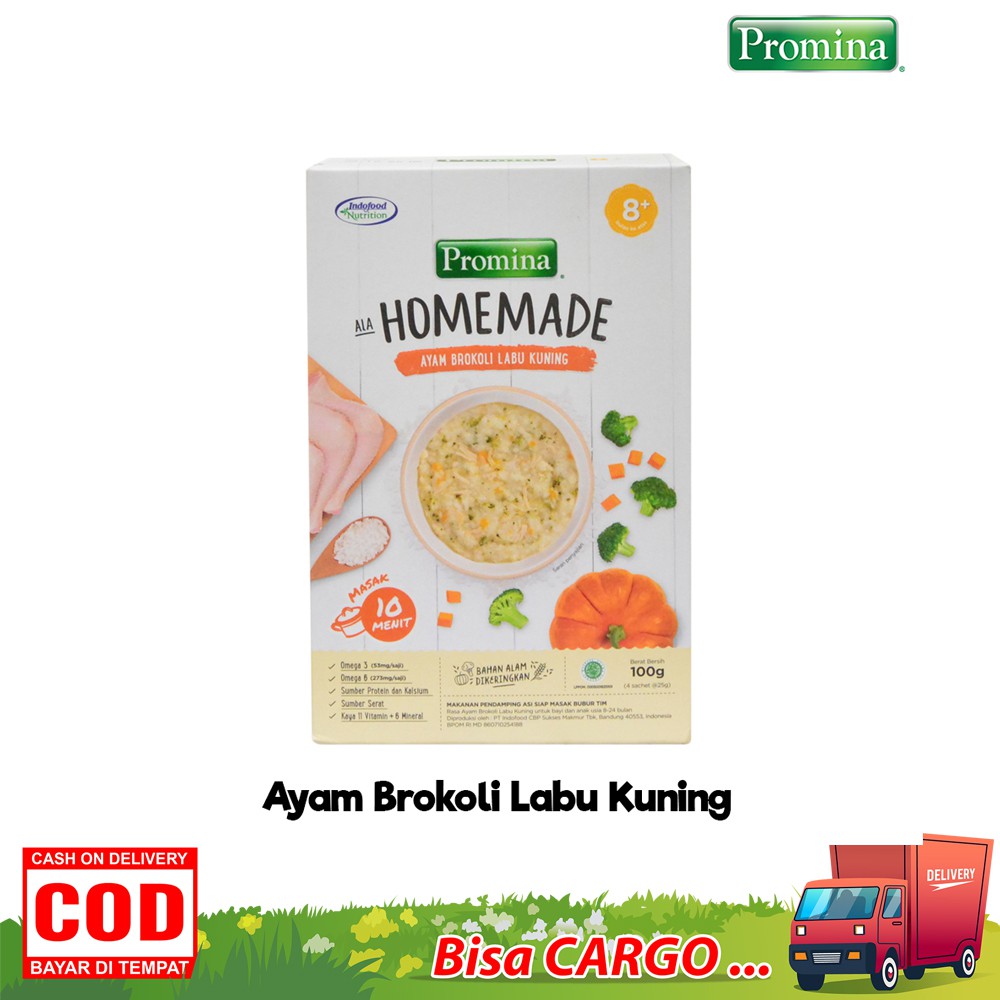 Promina Homemade Bubur Beras Tim Bayi ala Home Made Bubur Bayi Bubur Tim 100 gr