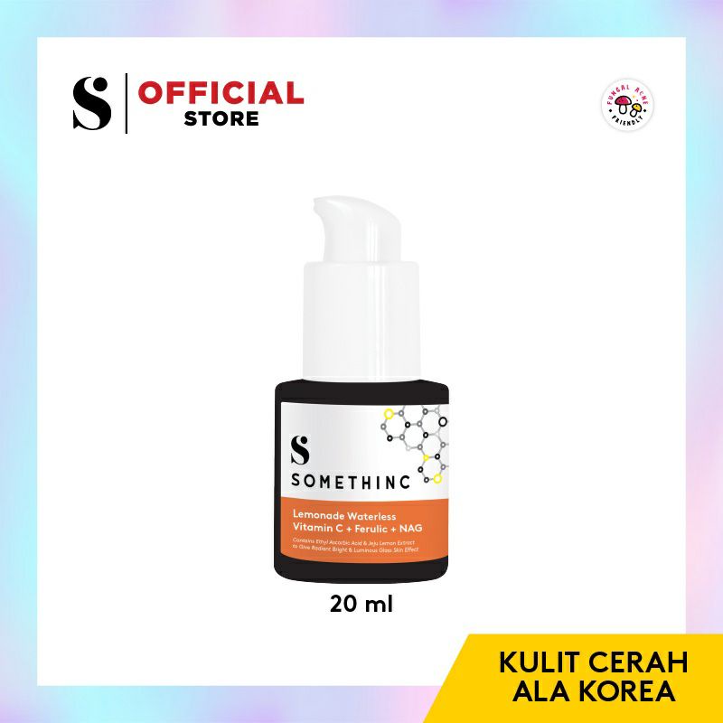 SOMETHINC Lemonade Waterless Vitamin C + Ferulic + NAG - Kulit Cerah Ala Korea