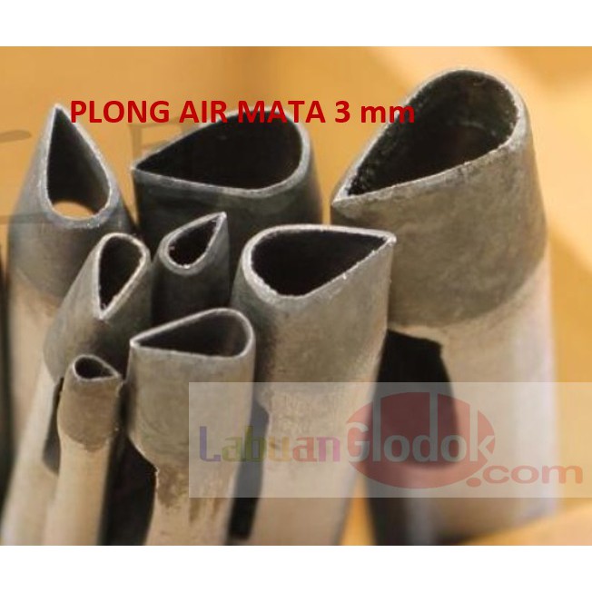 

Plong Kulit bentuk air mata 3mm/Plong air mata/Plong 3mm/Pembolong Air Mata 3mm