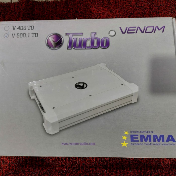 POWER MONOBLOK 1 CHANNEL VENOM TURBO V500.1TO/V 500.1TO