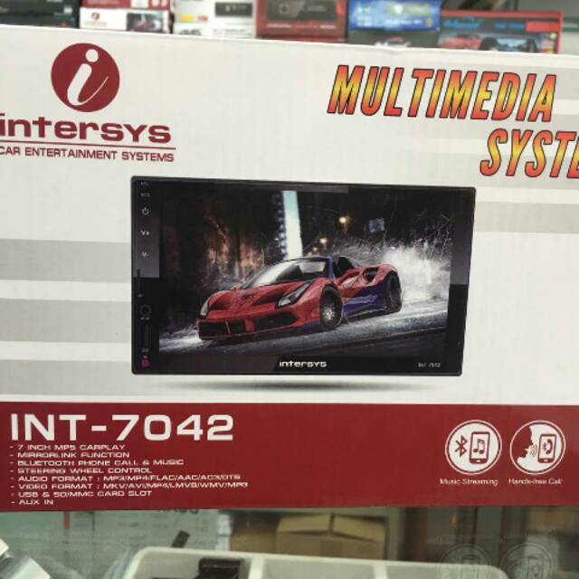 DOUBLEDIN HEADUNIT INTERSYS INT-7042 MIRRORLINK