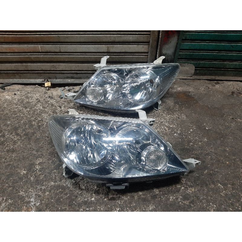 headlamp lampu depan fortuner 2008