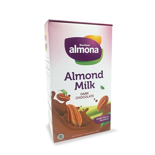 ALMONA Almond Milk Powder ASI BOOSTER with Daun Katuk, Dark Chocolate