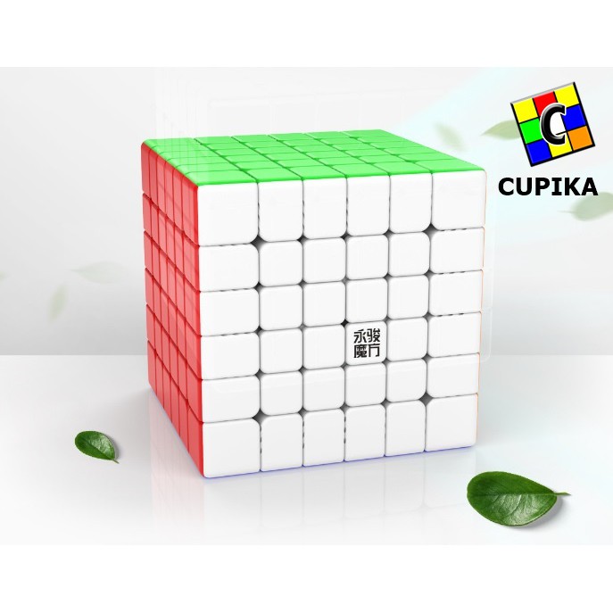 Rubik 6x6 Yongjun Yushi V2m V2 M 6x6 Stickerless magnetic Original