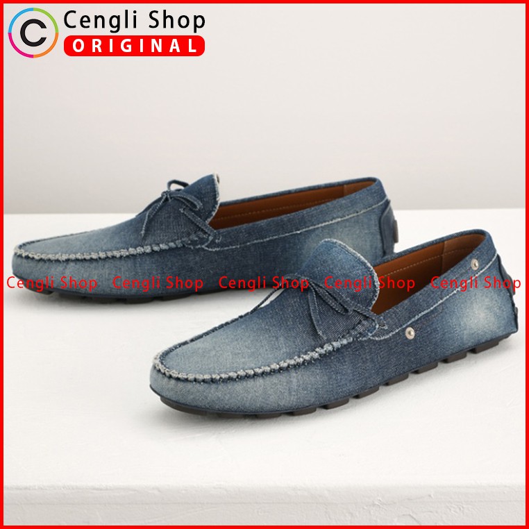 SEPATU PEDRO LOAFERS PRIA ORIGINAL TERBARU LOAFER PANSUS CASUAL FORMAL NAVY BLUE BIRU PEDPM165980220