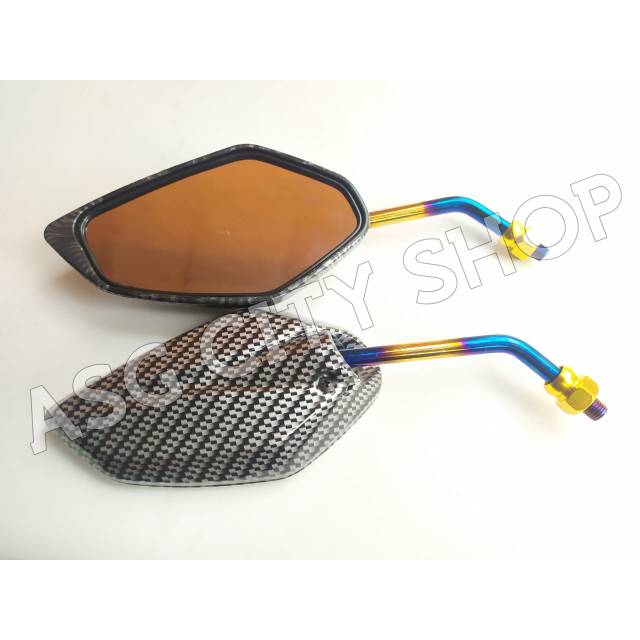 Spion Sepion Carbon Twotone yamaha Jupiter Mio Fino Soul GT M3 Mio J Mio GT Xeon MX Vega