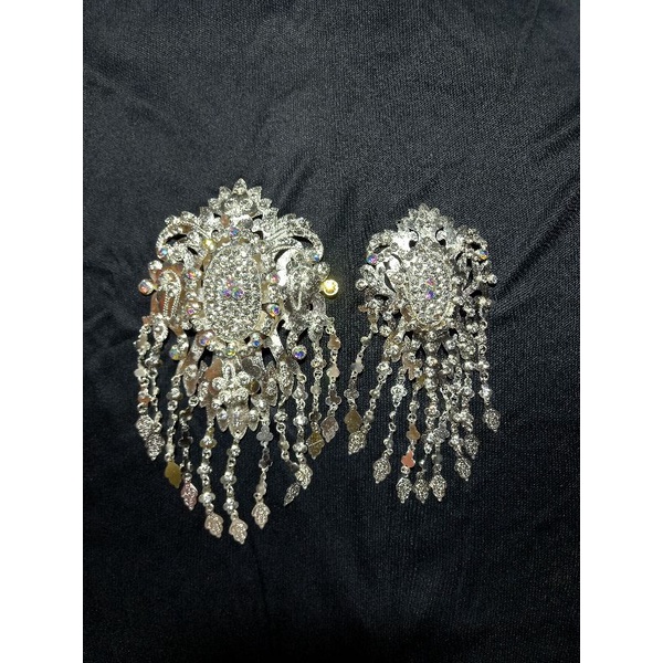 Bros pengantin sepasang / couple silver