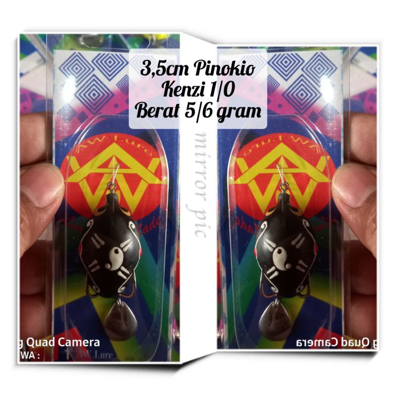 soft frog umpan casting AW LURE