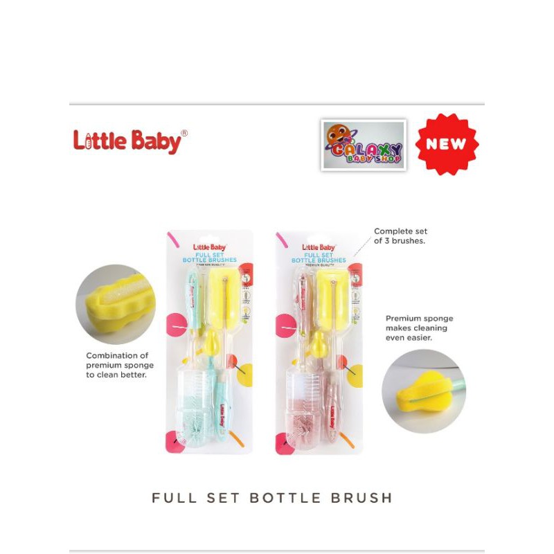 Little Baby Sikat Botol Fullset