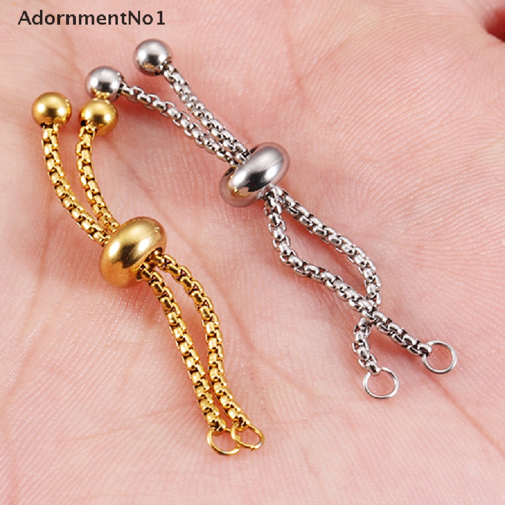 [AdornmentNo1] Stainless Steel Adjustable Rings Connectors Color DIY Making Charms Jewelry [new]