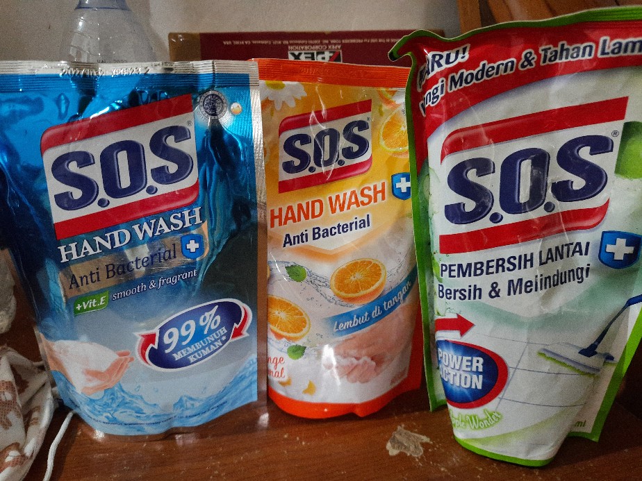 Sos Floor Cleaner Refill 400ml