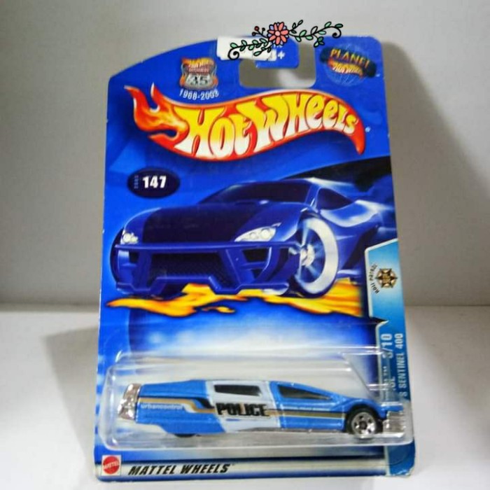 Hot Wheels SYD MEAD SENTINEL - POLICE ROLL PATROL