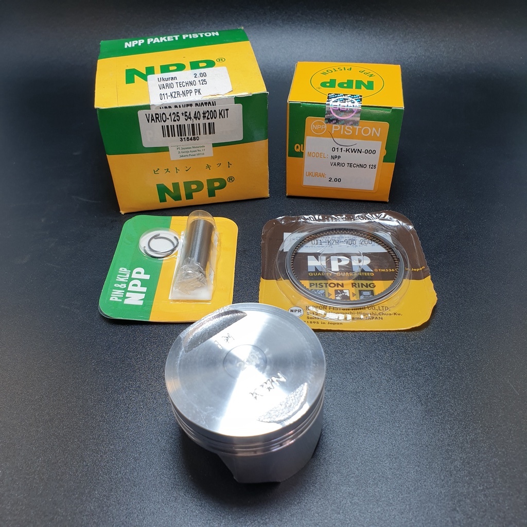 PISTON KIT SEHER VARIO-125 STD-200 NPP