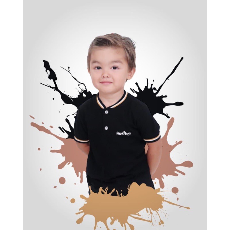 Kaos Polo Anak Peek A Boo