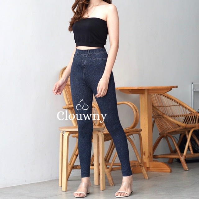 CELANA JEANS WANITA LEGGING KOLOR