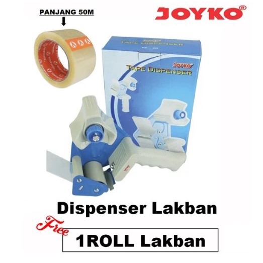 

Murah Lakban Cutter Tape Dispenser Free 1 Roll Lakban nice