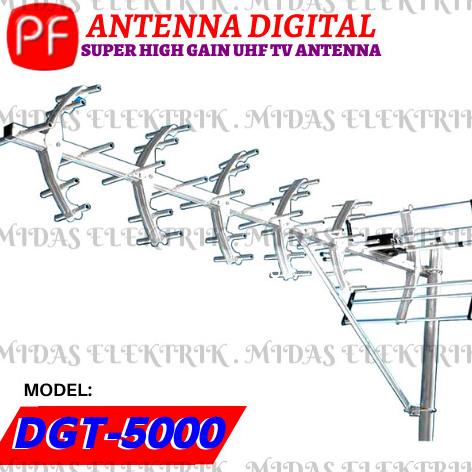 Antena Antenna TV Luar Outdoor PF Digital DGT 5000 Digital5000 DGT5000