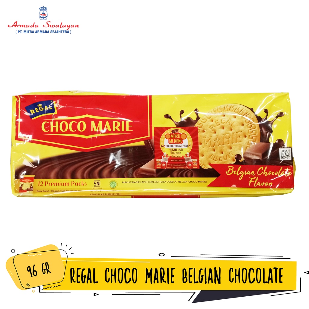 

Regal Choco Marie Belgian Chocolate 96gr