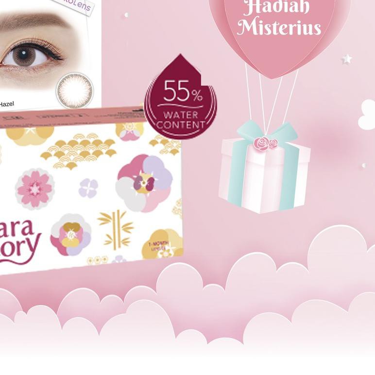 

♪ Urara Story HAZEL WARNA by Freshkon Softlens Warna (Bulanan) Color Contact Lenses(1 BULAN) ☋