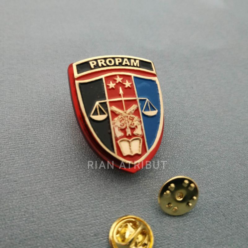 PIN PROPAM, PANGKAT POLISI, WING PROPAM, PIN PROVOS