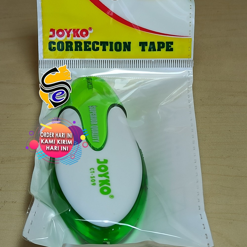 

Tipe X Kertas / Tipe-Ex / Correction Pen Merk Joyko CT-509