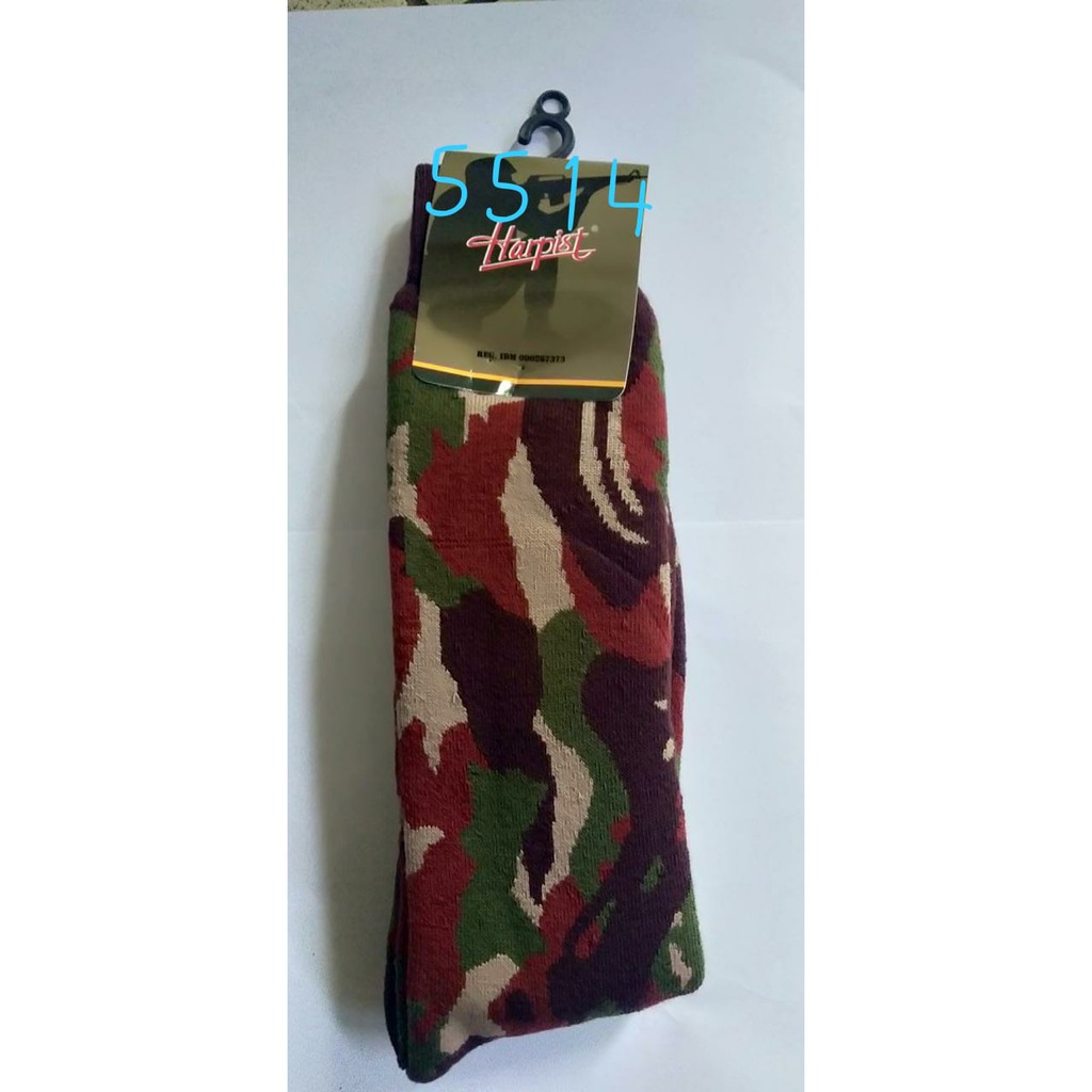 Kaos Kaki Tebal PDL Tentara Polisi Tactical Outdoor Pendakian ORIGINAL HARPIST Salam Store (COD bisa)-DORENG KOPASSUS