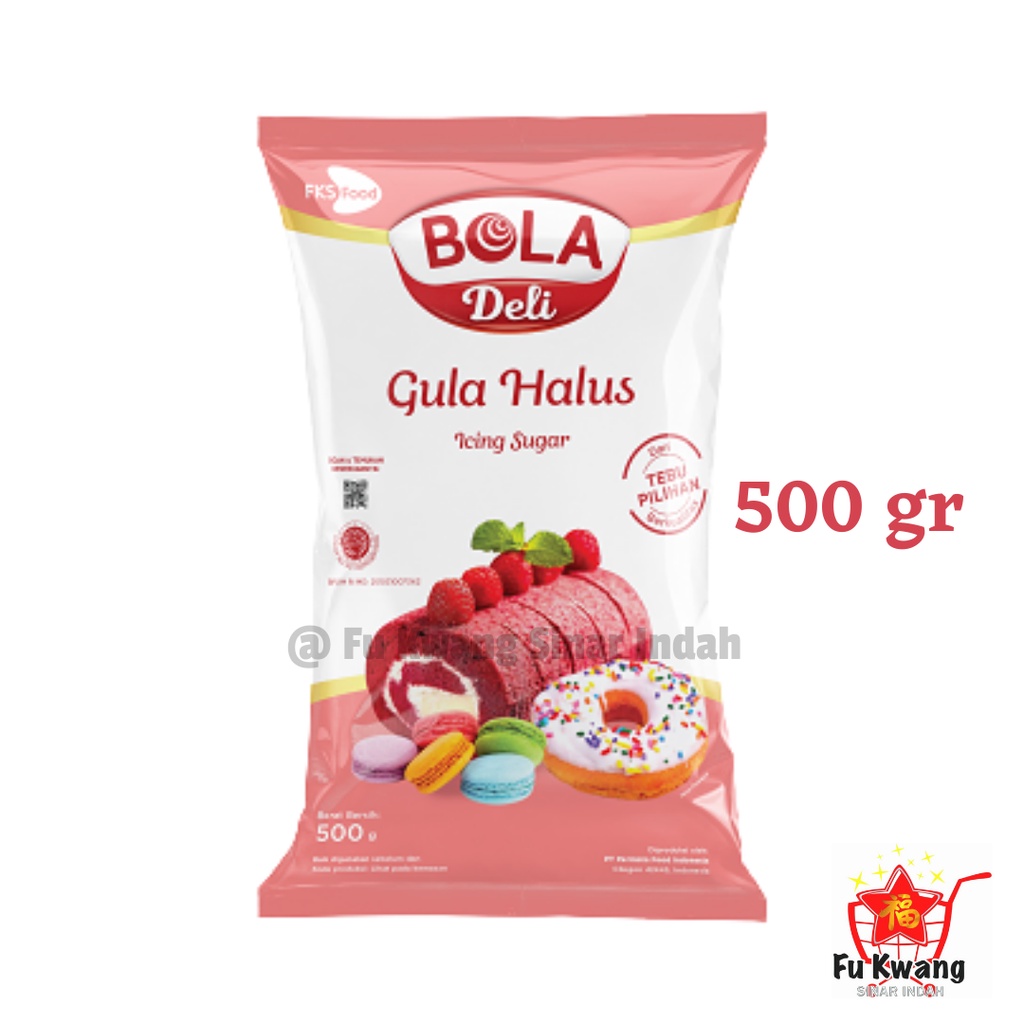 

Bola Deli Gula Halus Icing Sugar 500g 500 g gr gram